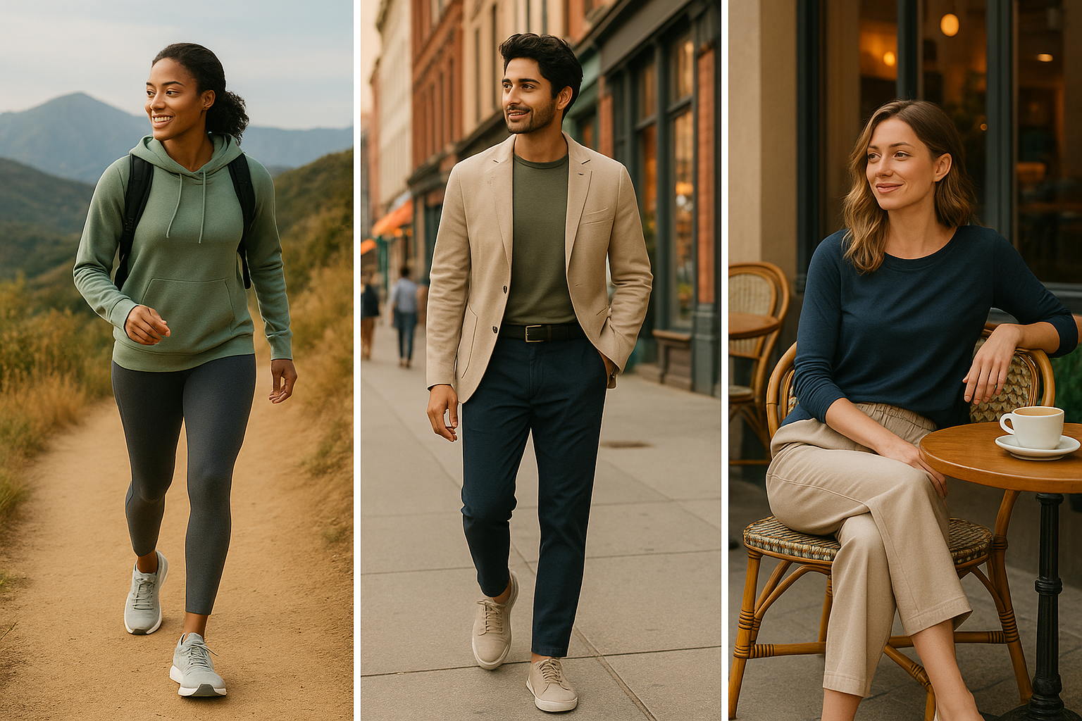 Feeling comfortable and looking stylish shouldn't be a compromise. Find your perfect fit for every adventure!